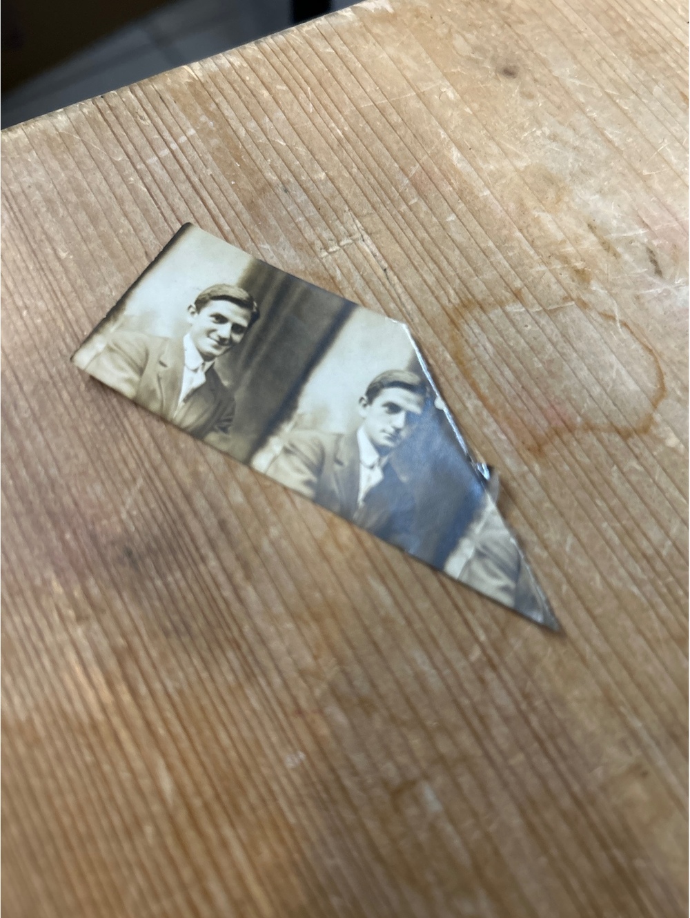 Tiny picture of men vintage
